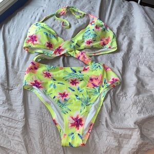 floral one piece